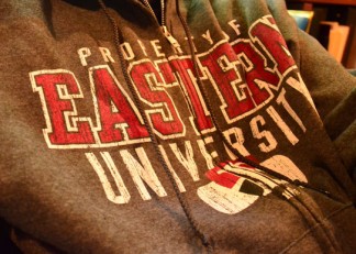 Eastern University sweatshirt