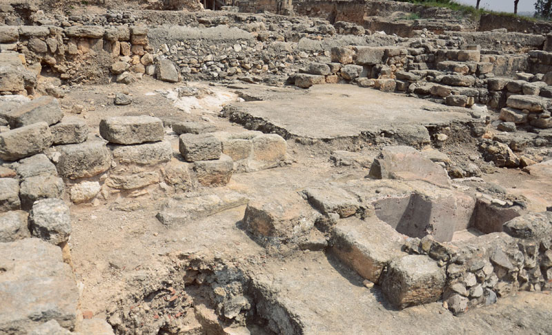 rubble of first century Sepphoris